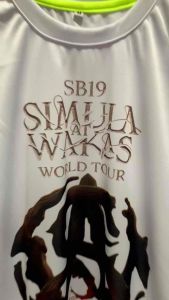 Quality Thinker SBI9 Simula at wakas White Roundneck Tshirt