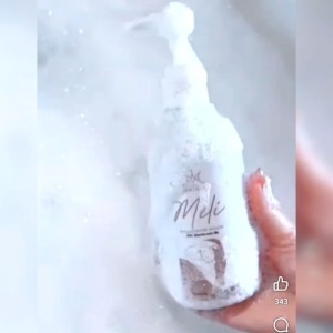 Combo Mairis Perfume White Shower Cream and Himalaya Salt Body Scrubs