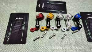 Bracket kleman selang rem depan model robot Jepitan selang CNc By XENOS cocok semua motor