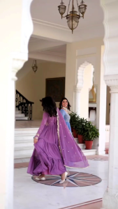 New Tending Collections of Anarkali Gown with Dupatta (Pre-Order: 2/3 Weeks Delivery) NS-TVN151125