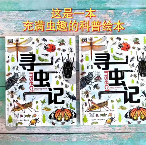 寻虫记 献给孩子们的昆虫探秘科普绘本  图说天下精装版