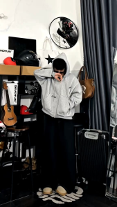 Áo Khoác Hoodie Form Boxy DON’T LOOK BACK - Chất Nỉ Bông Dày Dặn form rộng khoác ngoài nam nữ