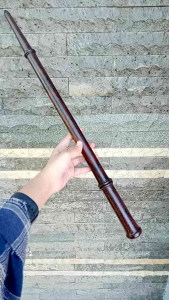 Tongkat komando kayu galih asem purba 60cm R139