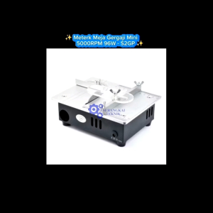Meterk Meja Gergaji Mini Multifunctional Table Saw 5000RPM 96W - S2GP