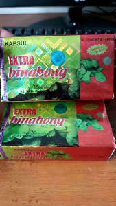 Extra Binahong Kapsul kualitas No 1 Isi 12 sachet