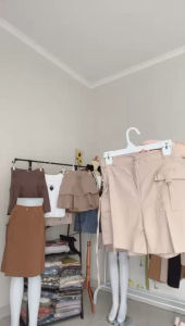 MROEN - CELANA PENDEK KEPANG BERBAHAN SOFT JEANS ( standar bb 50-65) (Jumbo bb 66-90kg)