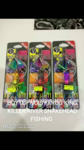 BOYTEP NOISY FROG KILLER RIVER SNAKEHEAD FISHING