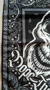 slayer bandana scraf motif dope pria wanita aksesoris pria