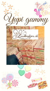 🌸GENDHISSTORE.ID🌸 YUPI HARGA TERMURAH✓ YUPI 500 ISI 24PCS/BOX✓ YUPI BLACKBERRY BOLICIOUS✓