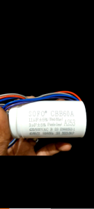 KAPASITOR MESIN CUCI SHARP 2 TABUNG A253 SOFO ORIGINAL 100%
