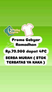 PROMO RAMADHAN: Paket 4 PCS Kaos Polo Shirt Polos & Kaos Kerah