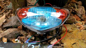 REFLEKTOR LAMPU DEPAN DAN SEIN CUSTOM MOTOR MIO SPORTY