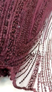 Baru! Tulle bordir spenggel Full payet Motif Salurr