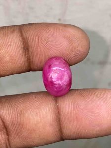 Natural Star Ruby Burma Batu Rubi star birma pinkish red ruby burma CT 10.27 Dim 14.50x10.74x6.61mm