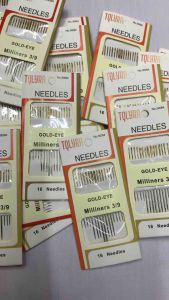 Gói 16 cây kim nhiều cỡ dùng may tay giá rẻ 10k
