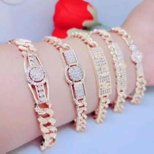 Gelang Rantai Dewasa Simpel Elegan Cocok Untuk Harian Lapis Emas 18k