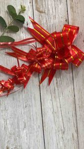 (Combo 50 nơ) Nơ rút trang trí kích thước 1.2 1.8 3.0 5.0 (cm)