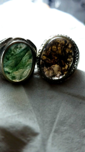 Cincin Batu Akik Lumut Teranggalek