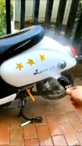 Leoshop888 Alat Semprotan Air Dari Kran Tekanan Tinggi Siram Tanaman Cuci Motor Bahan Anti Karat