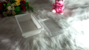 ICE BANK TEMPAT ES BATU KULKAS PANASONIC ORIGINAL (VARIAN PUTIH BENING/PUTIH CEMBUNG)