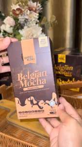 Choco Albab Belgian Mocha – Sugar-Free Premium Belgian Chocolate & Mocha Drink | 20 Sachets (25g Each) | No White Sugar | Hot & Iced Chocolate Beverage