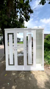 Restock Lemari Luxury / lemari pakaian+rak tas & hijab / COD free ongkir serang cilegon kab tanggerang