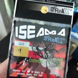 Relix ISEAMA ตาเบ็ด ณ แบบซอง คาร์บอน แข็งแรง เฉียบ คม สำหรับตกปลา ทั่วไป