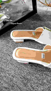 Sendal Heals Gesper Wanita Hak 3cm Ringan Nonselip She Harmi>>SNWNT AT>216