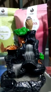 Tempat Bakar Buhur Asap kebawah/Tempat Bakar Bukhur model air terjun bahan semen