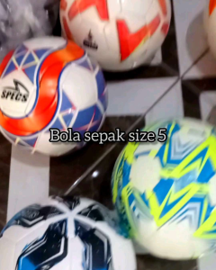 PROMO BOLA SEPAK SIZE 5 BONUS JARING DOP DAN POMPA