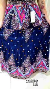 Kain Batik Skirt Panjang Free Size.