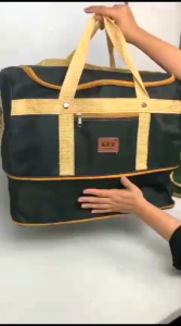 Tas pakaian AKZ / Tas Lipat Tingkat 2 & 3 / Travel Bag Jumbo / Tas Jinjing / Tas Mudik Umroh Haji