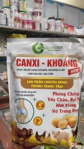 1kg CANXI KHOÁNG NEW - YẾU CHÂN BẠI LIỆT NỨT MÓNG VỎ TRỨNG ĐẸP
