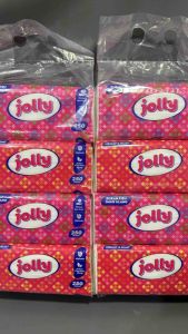 Tisu Jolly 250 sheets 2ply Facial Tissue Multi Pack Murah Ekonomis Alami (Paket 6 Pack)
