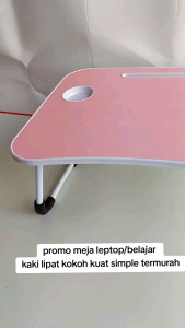 MEJA LEPTOP/SERBAGUNA KAKI LIPAT KOKOH TERMURAH
