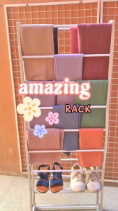 Rak Amazing / Rak Jilbab atau Sepatu / Rak Amazing Rak Hijab 10 Susun