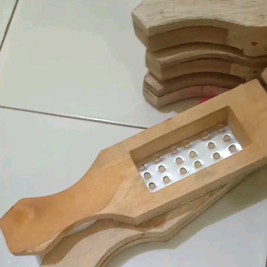 CETAKAN KUE ULAT SUTRA KAYU DAN ALUMUNIUM CETAKAN KUE PUTU MAYANG