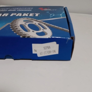 Gear paket gir depan belakang rantai Supra 15T - 40T 428H - 104L