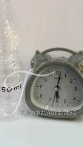 JAM WEKER POLOS BUNYI TIT TIT FREE BUBBLE WRAP BISA COD