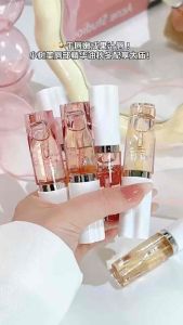 【Ready stock】小树美韩姬莲温感变色唇部精华油Oil Moisturizing Plumping Non-stick Cup唇部精华油淡化唇纹淡纹变色Lip Essence Oil Lip Care cream
