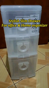 Stylish slim mini drawer home mates all clear