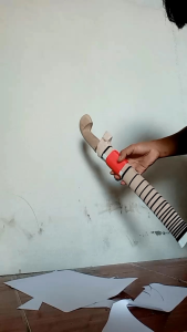 Golok Khas Banten Bilah Model Kembang Kacang