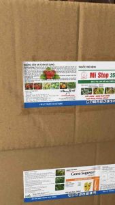 thuốᴄ trừ nấm bệnh MiStop 350SC không lo nóng đọt hoạt chất Azoxystrobin+ Difenoconazole phòng trừ bệnh đạo ôn thán thư khôn vằn cây trồng