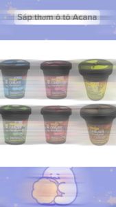 [Giá Công Phá] Sáp Thơm Ô Tô Hương Thiên Nhiên Acana 130g (Theo Công Nghệ Anh Quốc) (Nhập Khẩu Và Phân Phối Bởi Hando)