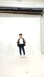 KEMEJA POLOS PRIA DEWASA DAN ANAK LENGAN PANJANG KEMEJA COUPLE WARNA COKELAT TUA