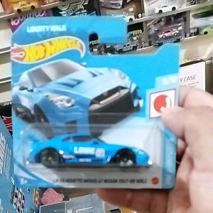 Hot Wheels LBWK LB SILHOUETTE WORKS GT NISSAN 35GT RR VER.2 LIBERTY WALK R35 Biru