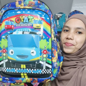 Tas Led Anak SD Laki-laki Karakter Kekinian Mixue Dino Spiderman Astronot