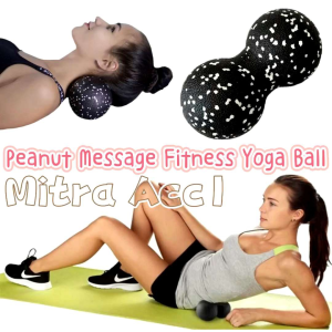 Double Ball Peanut Message Ball / Message Therapy Ball/ Bola Terapi Yoga