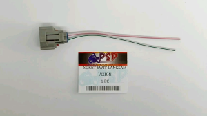 Soket Swit Langsam Vixion - Socket Solenoid Selenoid Switch Langsam IACV Throttle Body Sensor Udara 2 Pin Yamaha Vixion Lama Old Vixion New NVA NVL