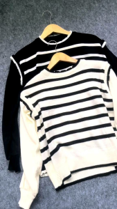 Switer & Blus Strif Korea Modis: Pilihan Vest Rompi Atasan Wanita